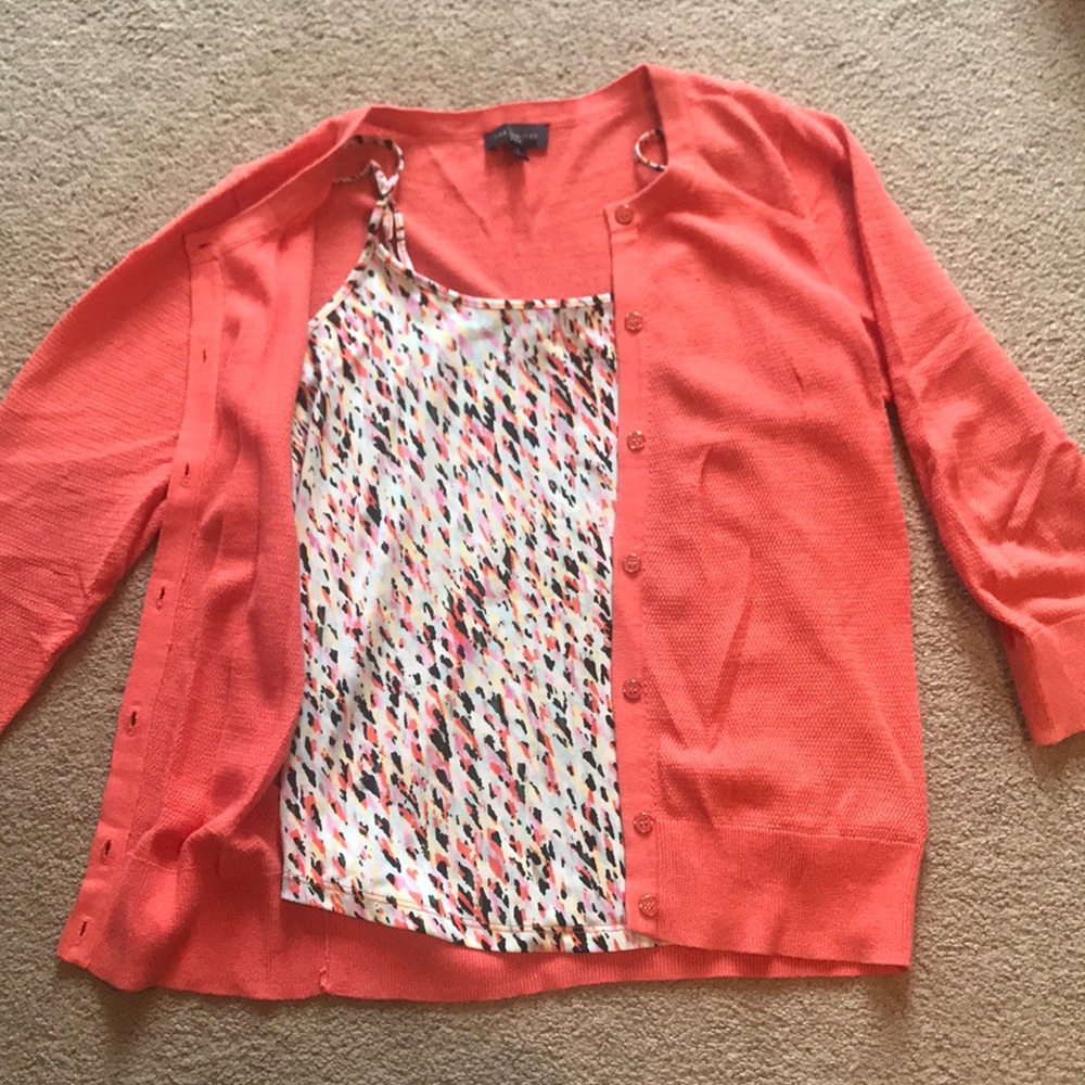Cardigan/Cami set